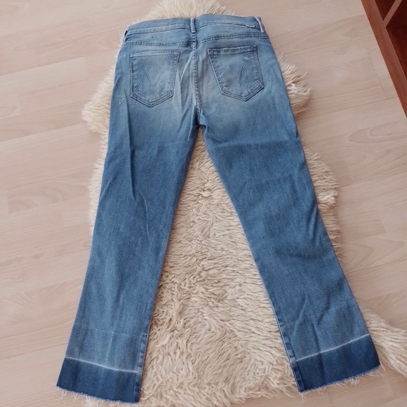 Mother Denim Undone Hem Tootsie jean - Picture 7 of 14